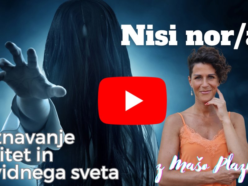 Nisi nor/a! Zaznava&scaron; nevidni svet in entitete