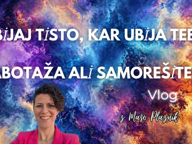 Ubijaj tisto, kar ubija tebe